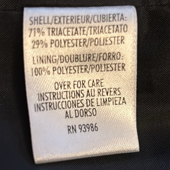 August Max stylish long open front blazer 2 pockets, fully lined - Picture 3 of 7